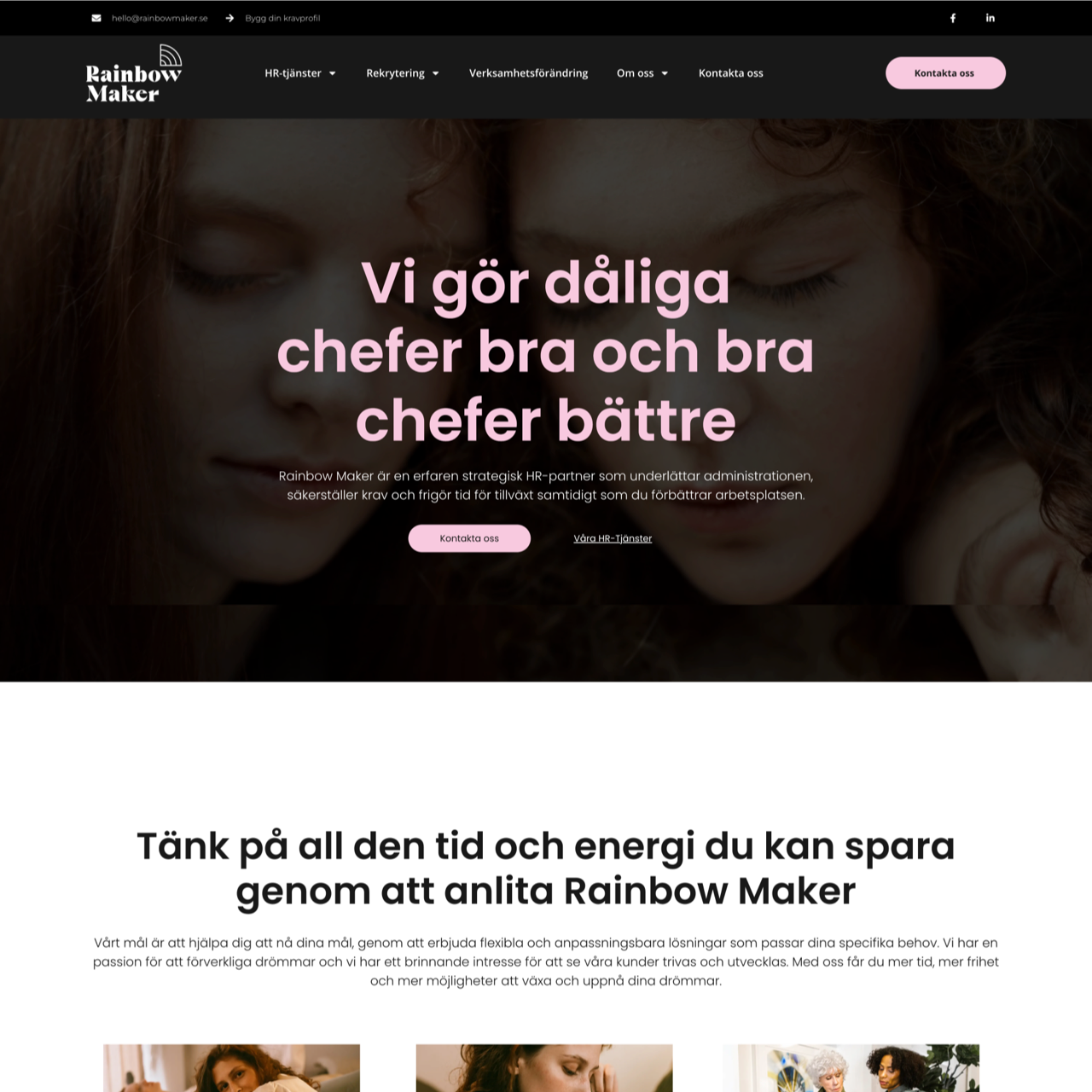 Neyio by Norrhavet – Rainbow Maker HR Consultant WordPress B2B Website 1 Copy